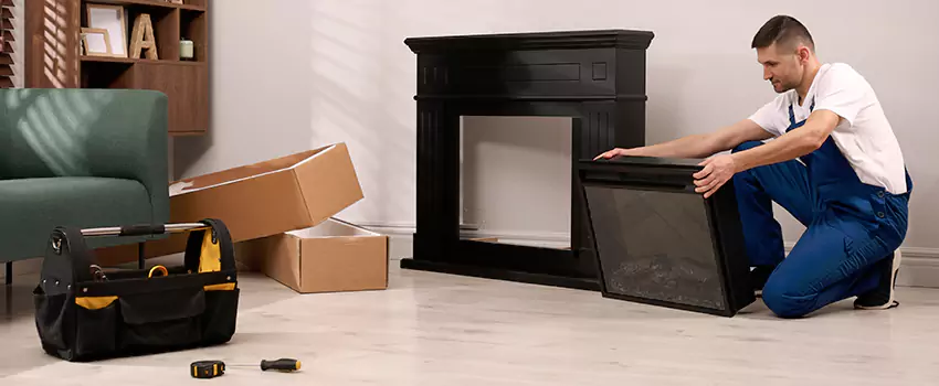 Old Rusted Metal Fireplace Repair And Replacement in Pembroke Pines, FL