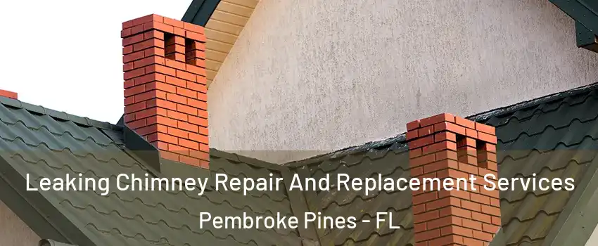  Leaking Chimney Repair And Replacement Services Pembroke Pines - FL